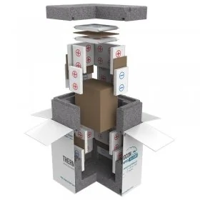 Cutii Termoizolante Pentru Expedieri In Conditii De Temperatura Controlata, Rece +2°C - +8°C Dimensiune Interioara 283 X 193 ...