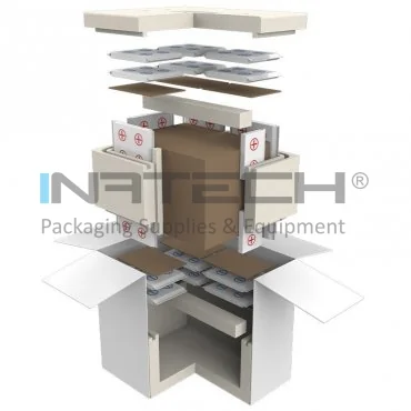 Термоизоляционные коробки для отправки в условиях контролируемой температуры, холод +2°C - +8°C Внутренний размер 520 х 385 х 355 мм, Внешний размер 725 х 600 х 660 мм, Объем 70 литров, Срок действия, дни 4