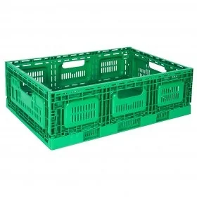 Lada Pliabila Cu Pereti Ventilati Dimensiune Interioara 575 x 370 x 150 mm, Dimensiune Exterioara 600 x 400 x 155 mm, Materia...