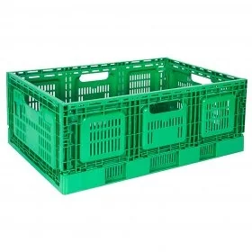 Lada Pliabila Cu Pereti Ventilati Dimensiune Interioara 570 x 370 x 175 mm, Dimensiune Exterioara 600 x 400 x 180 mm, Materia...