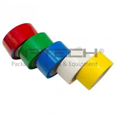 Banda Adeziva Colorata Lungime 66 m, Latime 50 mm, Adeziv Acrilic, Culoare Verde