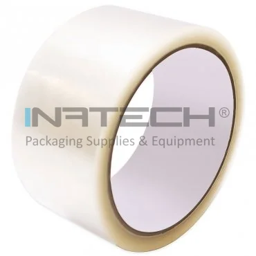 Акриловая клейкая лента длиной 60 м, Акриловый клей, Ширина 48 мм, Цвет прозрачный, Бесшумная Нет