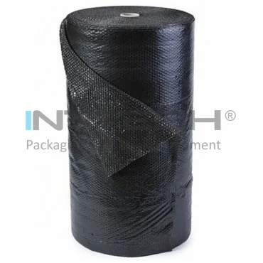 Folie Cu Bule Mici Neagra Latime 500 mm, Lungime 100 m, Straturi 2, Grosime 70 my, Culoare Negru