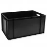 Euro Containere 600 x 400 mm Dimensiuni 600 x 400 x 300 mm, Volum Litri 60, Material PP Reciclat, Greutate 2,3 kg, Culoare Ne...