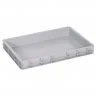 Euro Containere 600 x 400 mm Dimensiuni 600 x 400 x 75 mm, Volum Litri 15, Material PP Virgin, Greutate 0.9 kg, Culoare Gri-L...