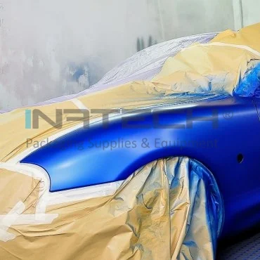 Малярная лента длиной 45 м, шириной 48 мм, макс. температура °C 50, материал - бумага, цвет - белый.