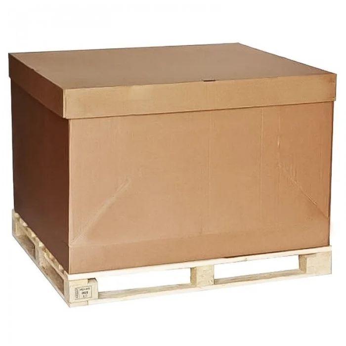 Kit Cutie Pe Palet Din Lemn Lungime 1140 mm, Latime 980 mm, Inaltime 860 mm, Culoare Natur, Tip Carton CO5-Kituri Carton