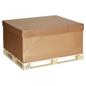 Kit Cutie Pe Palet Din Lemn Lungime 1740 mm, Latime 1140 mm, Inaltime 1280 mm, Culoare Natur, Tip Carton CO5-Kituri Carton