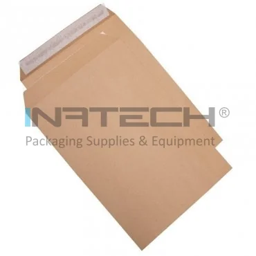 Конверт без окна с силиконовым клеем, размеры 229 x 324 мм, коричневый цвет, тип C4, упаковка 250 шт./коробка