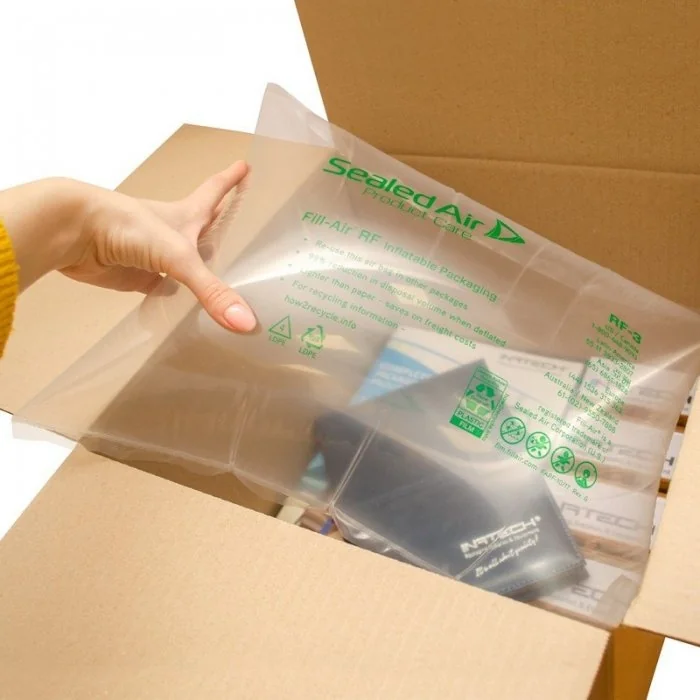 Saci Gonflabili Din Polietilena Fill-Air ® RF Lungime 280 mm, Latime 230 mm, Material Polietilena, Culoare Transparent, Buc /...