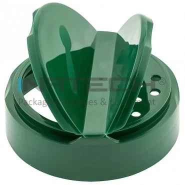 Крышки для банок и пластиковых контейнеров круглой формы, тип крышки - раскладная, диаметр резьбы 53 мм, штук в упаковке 1000.