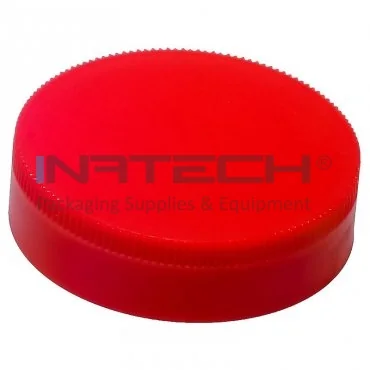 Крышки для банок и контейнеров из пластика круглой формы, простой тип крышки, диаметр резьбы 63 мм, штук в упаковке 1000