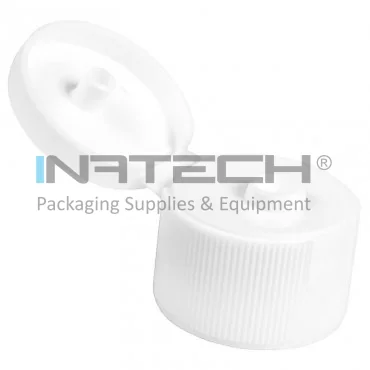 Крышки для банок и пластиковых контейнеров типа "флип-топ", форма - -, диаметр резьбы 28 мм, количество в упаковке 1000 штук.