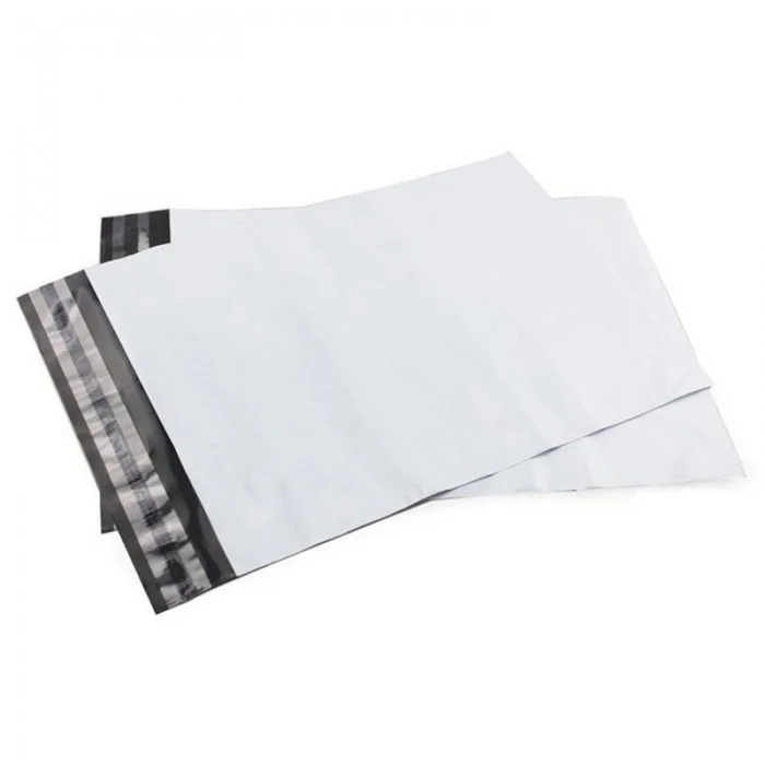 Plic Curierat Standard Dimensiuni 350 x 450 mm, Clapeta 50 mm, Culoare Alb / Negru, Buc / Pachet 100-Plicuri Si Pungi Curierat