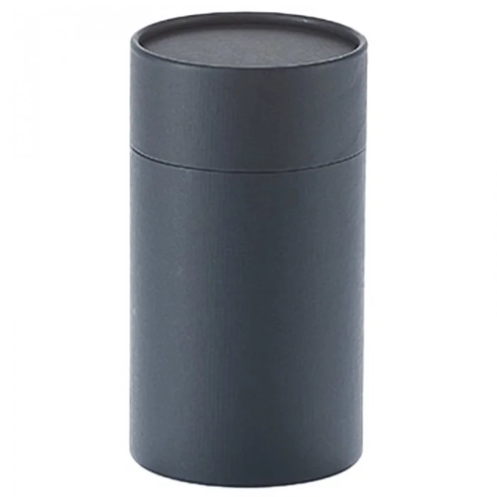 Tuburi Carton Cu Capac Pentru Ambalare Si Stocare Lungime 150 mm, Diametru Interior 87 mm, Grosime 1.5 mm, Culoare Negru-Tubu...