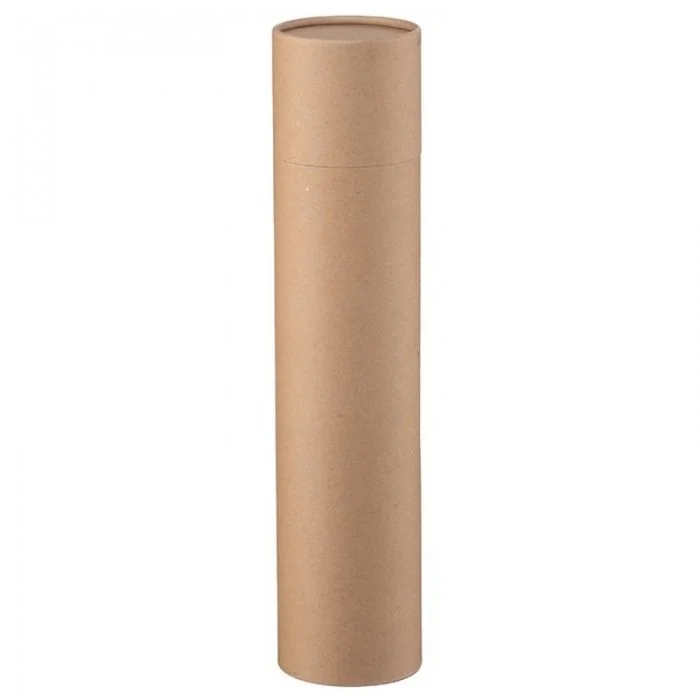 Tuburi Carton Cu Capac Pentru Ambalare Si Stocare Lungime 100 mm, Diametru Interior 79 mm, Grosime 2 mm, Culoare Natur-Tuburi...