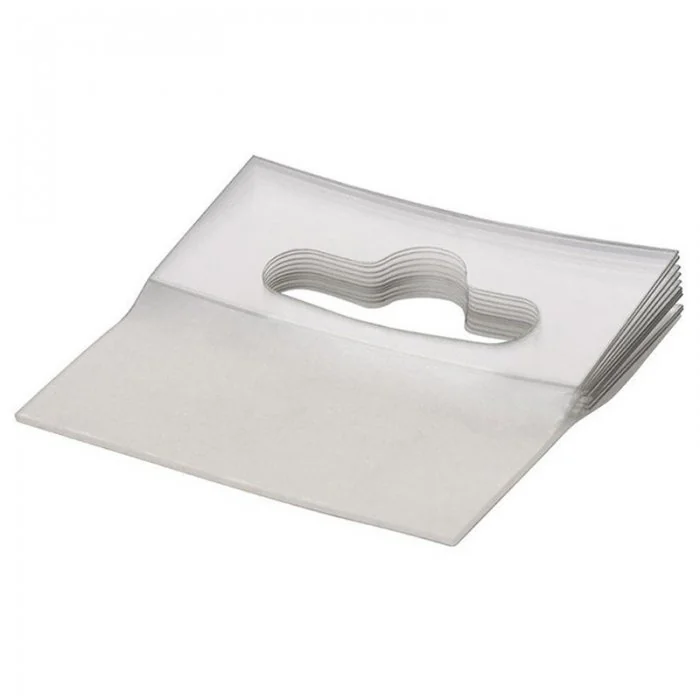 Set Agatatori Autoadezive Din Plastic Pentru Raft Tip Agatatoare Euro Slot, Dimensiuni 50 x 50 mm, Grosime 250 my, Suprafata ...