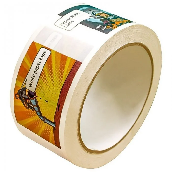 Banda Personalizata Hartie Lungime 50 m, Adeziv Solvent, Numar Culori 2 Culori, Latime 50 mm, Tip Imprimare Pe Suprafata, Cul...