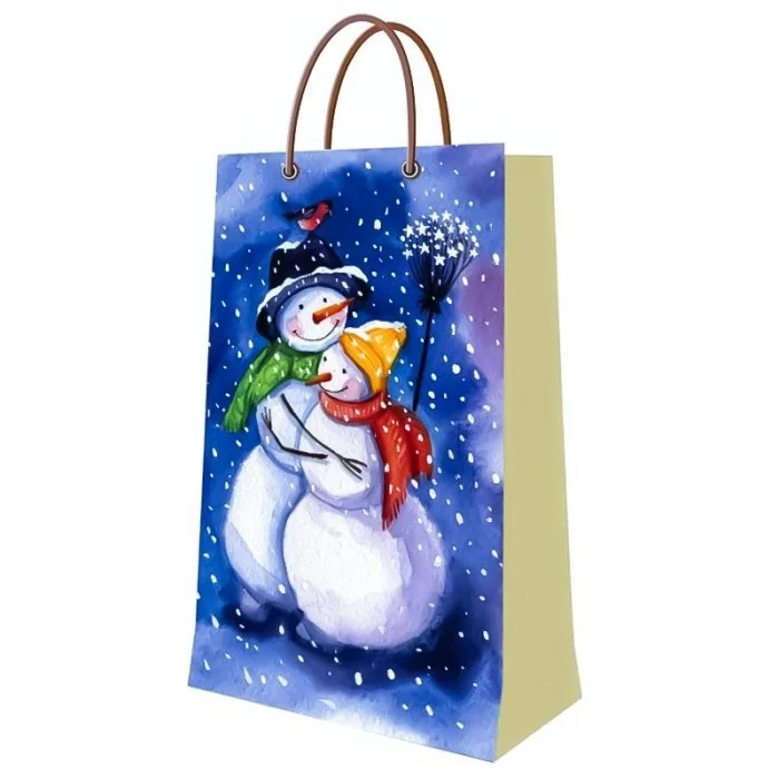 Pungi Pentru Cadouri, Personalizate, Aspect Lucios, 190 g/mp Plastifiere Lucioasa, Dimensiuni mm (L × l × h) 230 x 380 x 100,...