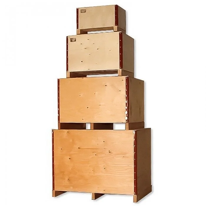 Lada Din Lemn Pliabila Dimensiune Interioara 588 x 388 x 460 mm, Dimensiune Exterioara 600 x 400 x 560 mm, Greutate Maxima 20...