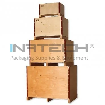 Lada Din Lemn Pliabila Dimensiune Interioara 588 x 388 x 460 mm, Dimensiune Exterioara 600 x 400 x 560 mm, Greutate Maxima 200 kg, Greutate 8 kg