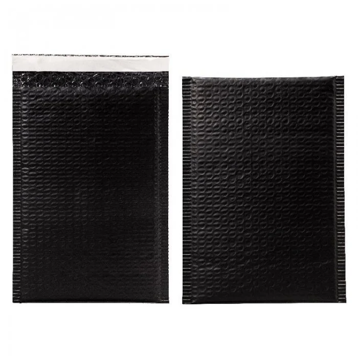 Plicuri Cu Bule Din Polietilena Poly Bubble Lungime 280 mm, Latime 240 mm, Clapeta 50 mm, Culoare Negru, Buc / Pachet 2560-Pl...