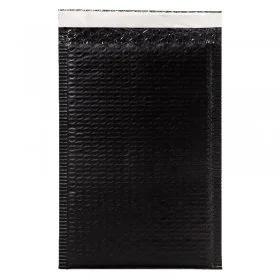 Plicuri Cu Bule Din Polietilena Poly Bubble Lungime 350 mm, Latime 240 mm, Clapeta 50 mm, Culoare Negru, Buc / Pachet 2240-Pl...