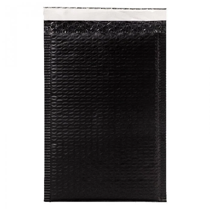 Plicuri Cu Bule Din Polietilena Poly Bubble Lungime 350 mm, Latime 240 mm, Clapeta 50 mm, Culoare Negru, Buc / Pachet 2240-Pl...