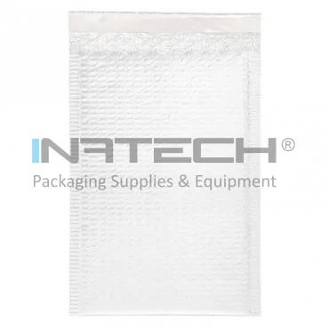 Конверты из полиэтилена Poly Bubble длиной 350 мм, шириной 290 мм, клапан 50 мм, цвет белый, 1760 шт./упак.