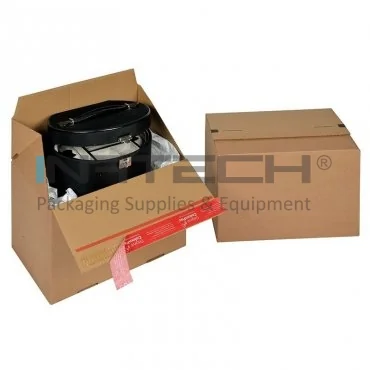 Еврокартонные коробки с автозапечатыванием ColomPac ® длиной 294 мм, шириной 194 мм, высотой 187 мм, коричневого цвета, тип картон CO3