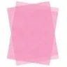 Hartie De Matase, Dimensiuni mm (l x L) 500 x 750, Gramaj 17 gr/mp, Culoare Roz Pastel, Buc / Pachet 50-Hartie Pentru Ambalare