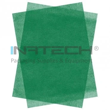 Hartie De Matase, Dimensiuni mm (l x L) 500 x 750, Gramaj 17 gr/mp, Culoare Verde, Buc / Pachet 50