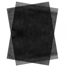 Hartie De Matase, Dimensiuni mm (l x L) 500 x 750, Gramaj 17 gr/mp, Culoare Negru, Buc / Pachet 50-Hartie Pentru Ambalare