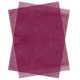 Hartie De Matase, Dimensiuni mm (l x L) 500 x 750, Gramaj 17 gr/mp, Culoare Mov, Buc / Pachet 50-Hartie Pentru Ambalare