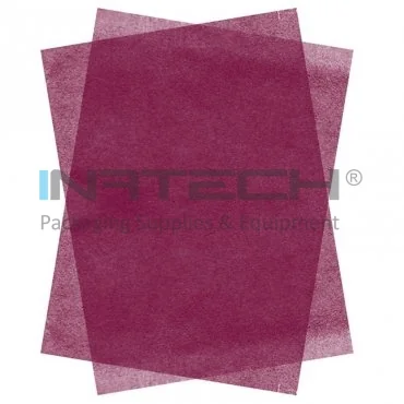 Бумага из шелка, размеры мм (длина х ширина) 500 х 750, плотность 17 гр/м2, цвет фиолетовый, количество в упаковке 50 шт.