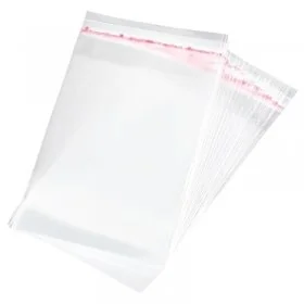 Pungi Cu Clapeta Adeziva Latime 130 mm, Inaltime 180 mm, Pliu NU mm, Grosime 50 my, Clapeta 30 mm, Culoare Transparent, Buc /...