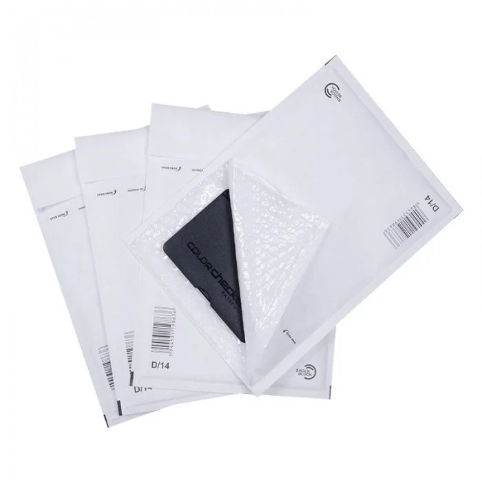 Plicuri Antisoc Din Hartie Dimensiune Interioara 120x215 mm, Dimensiune Exterioara 140 x 225 mm, Culoare Alb, Tip B12, Buc / ...