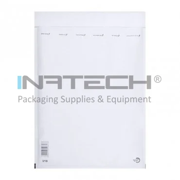 Антиударные бумажные конверты Внутренний размер 300x445 мм, Внешний размер 320 x 455 мм, Цвет белый, Тип I19, Штук в упаковке 50