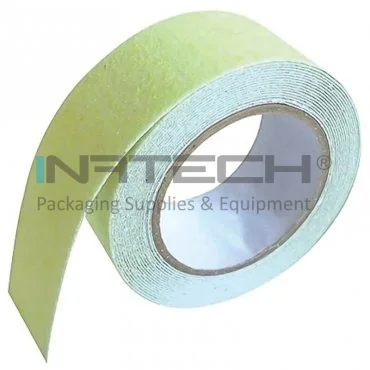 Антискользящая клейкая лента Длина 18,3 м, Ширина 100 мм, Цвет Желтый, Шт / Упаковка 10