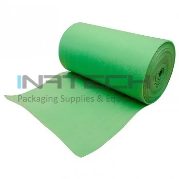 Пенополиэтиленовая пленка длиной 10 м, шириной 500 мм, толщиной 5 мм, зеленого цвета