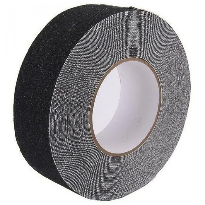 Banda Antiderapanta Pentru Forme Neregulate Lungime 18.3 m, Latime 100 mm, Culoare Negru / Galben, Buc / Pachet 10-Benzi Adez...