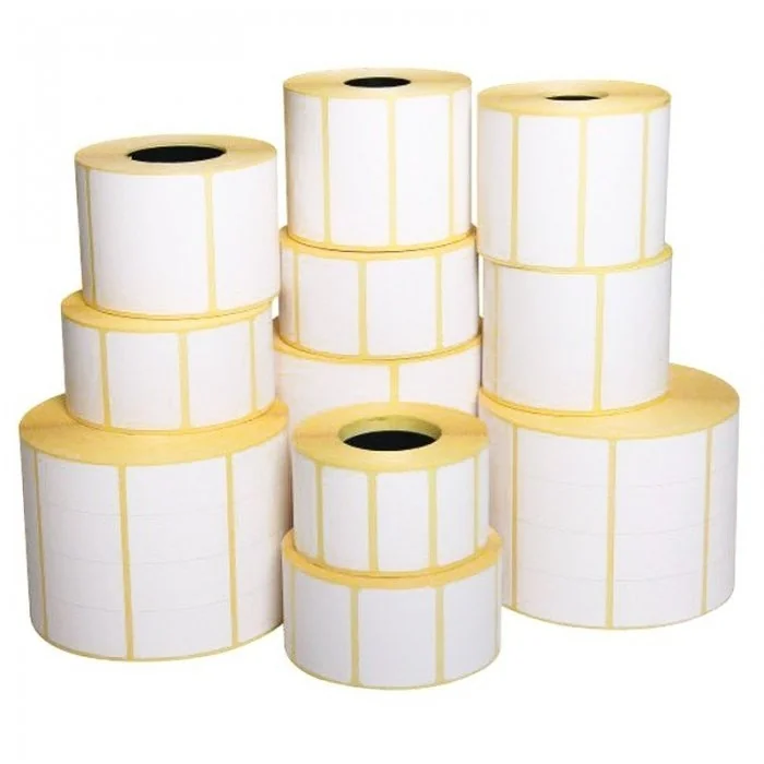 Etichete Autoadezive EcoThermal Diametru Interior 40 mm, Dimensiuni 100 x 150 mm, Culoare Alb, Nr. Etichete 350-Role Termice