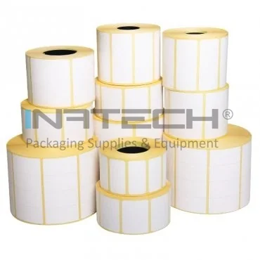 Etichete Autoadezive EcoThermal Diametru Interior 40 mm, Dimensiuni 100 x 150 mm, Culoare Alb, Nr. Etichete 350