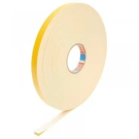 Banda Buretoasa Dublu Adeziva Lungime 25 m, Latime 19 mm, Material Burete PE, Culoare Negru-Benzi Dublu Adezive