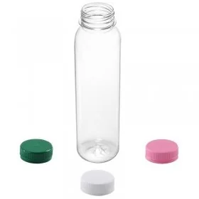 Recipiente Din Plastic Forma Rotunda, Tip Capac Simplu, Diametru Filet 38 mm, Maner NU, Volum 400 ml, Culoare Transparent, Bu...