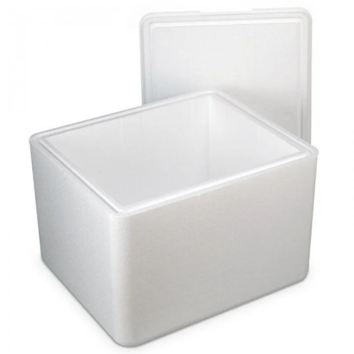 Cutii Termoizolante EPS Pentru Transport Dimensiune Interioara 420 x 305 x 205 mm, Grosime Perete 30 mm, Volum Litri 26.26, M...