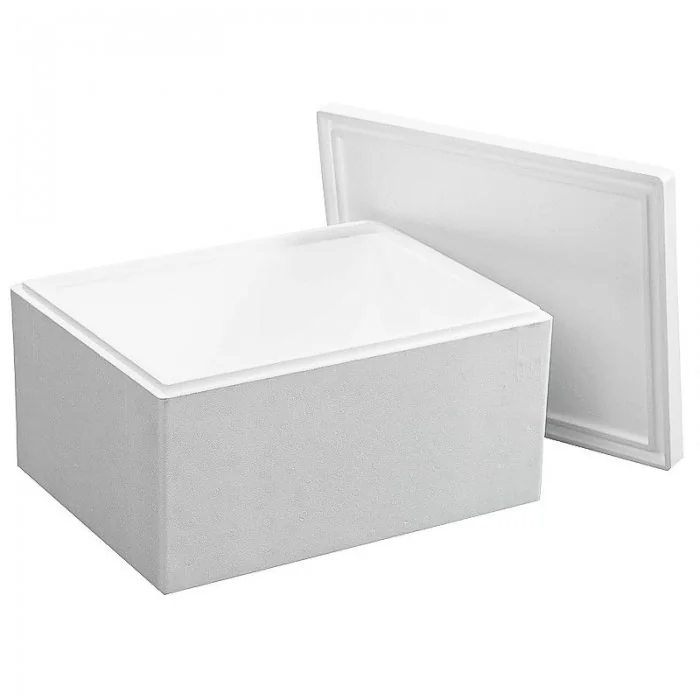 Cutii Termoizolante EPS Pentru Transport Dimensiune Interioara 420 x 305 x 205 mm, Grosime Perete 30 mm, Volum Litri 26.26, M...