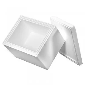 Cutii Termoizolante EPS Pentru Transport Dimensiune Interioara 345 x 260 x 220 mm, Grosime Perete 40 mm, Volum Litri 19.7, Ma...