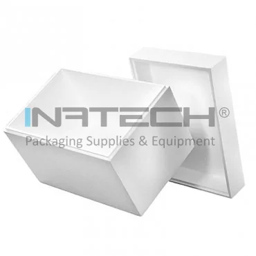 Термоизоляционные ящики EPS для транспортировки, внутренние размеры 270 x 165 x 165 мм, толщина стенки 30 мм, материал EPS, объем 7,4 литра, цвет белый.