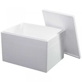 Cutii Termoizolante EPS Pentru Transport Dimensiune Interioara 515 x 380 x 330 mm, Grosime Perete 30 mm, Material EPS, Volum ...